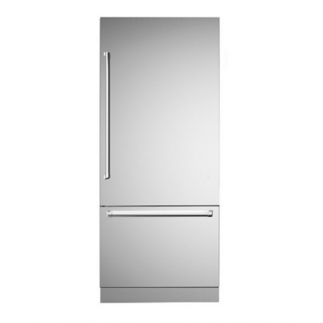 BERTAZZONI RBM90S5FPNS X MAS Εντοιχιζόμενος Ψυγειοκαταψύκτης PREMIUM SLOT-IN 91cm Inox